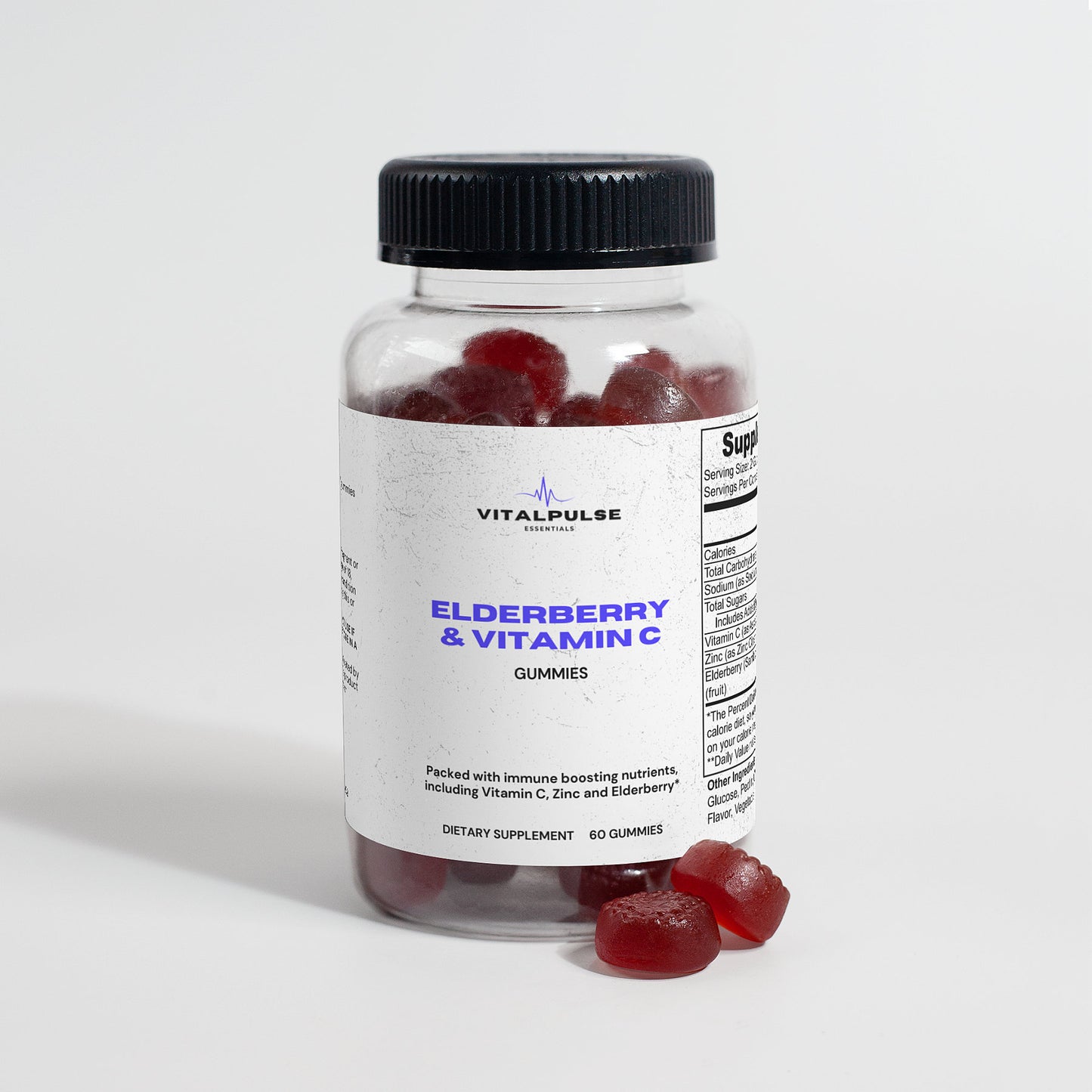 Elderberry & Vitamin C Gummies